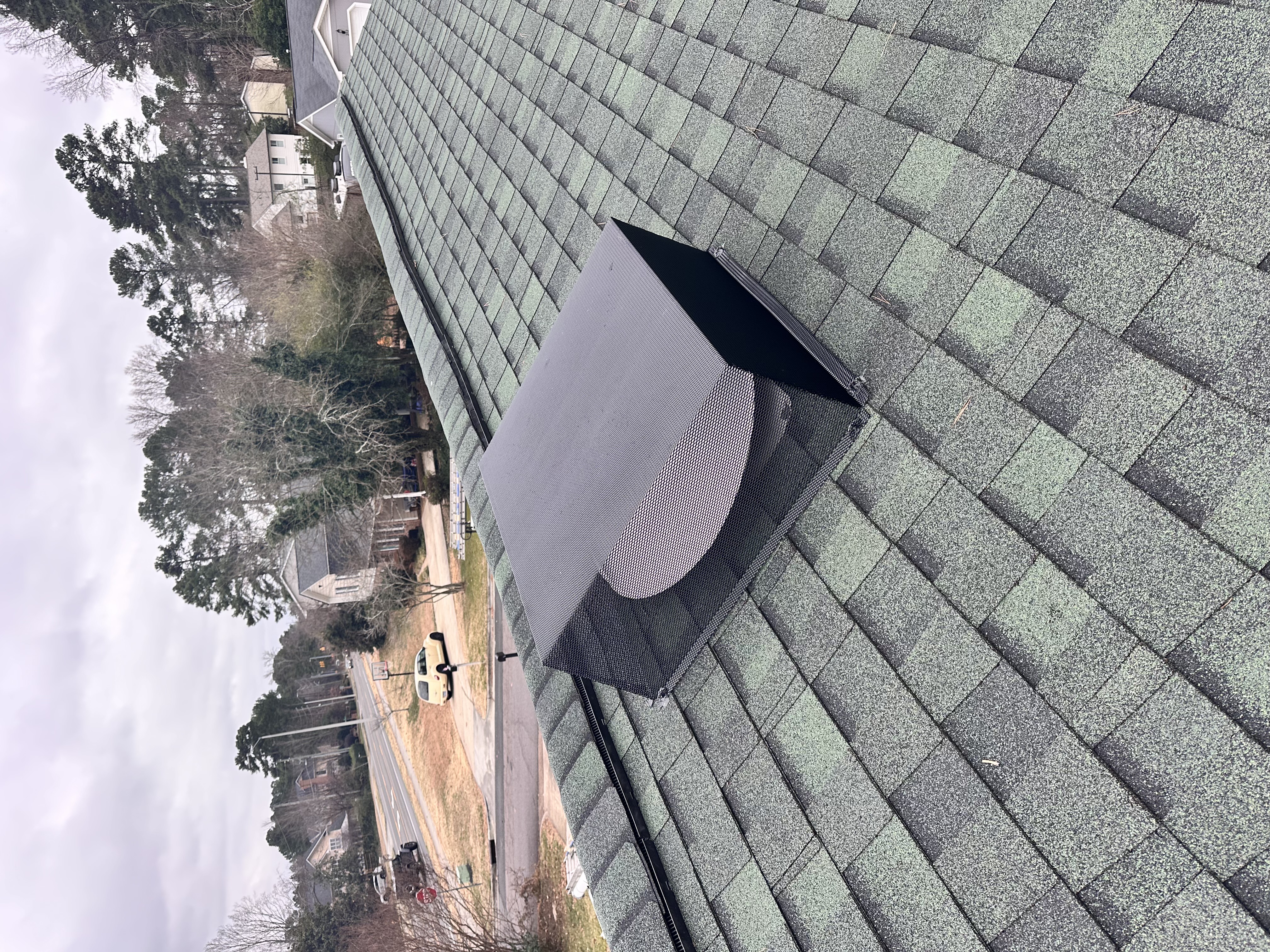 Roofline entry point sealed