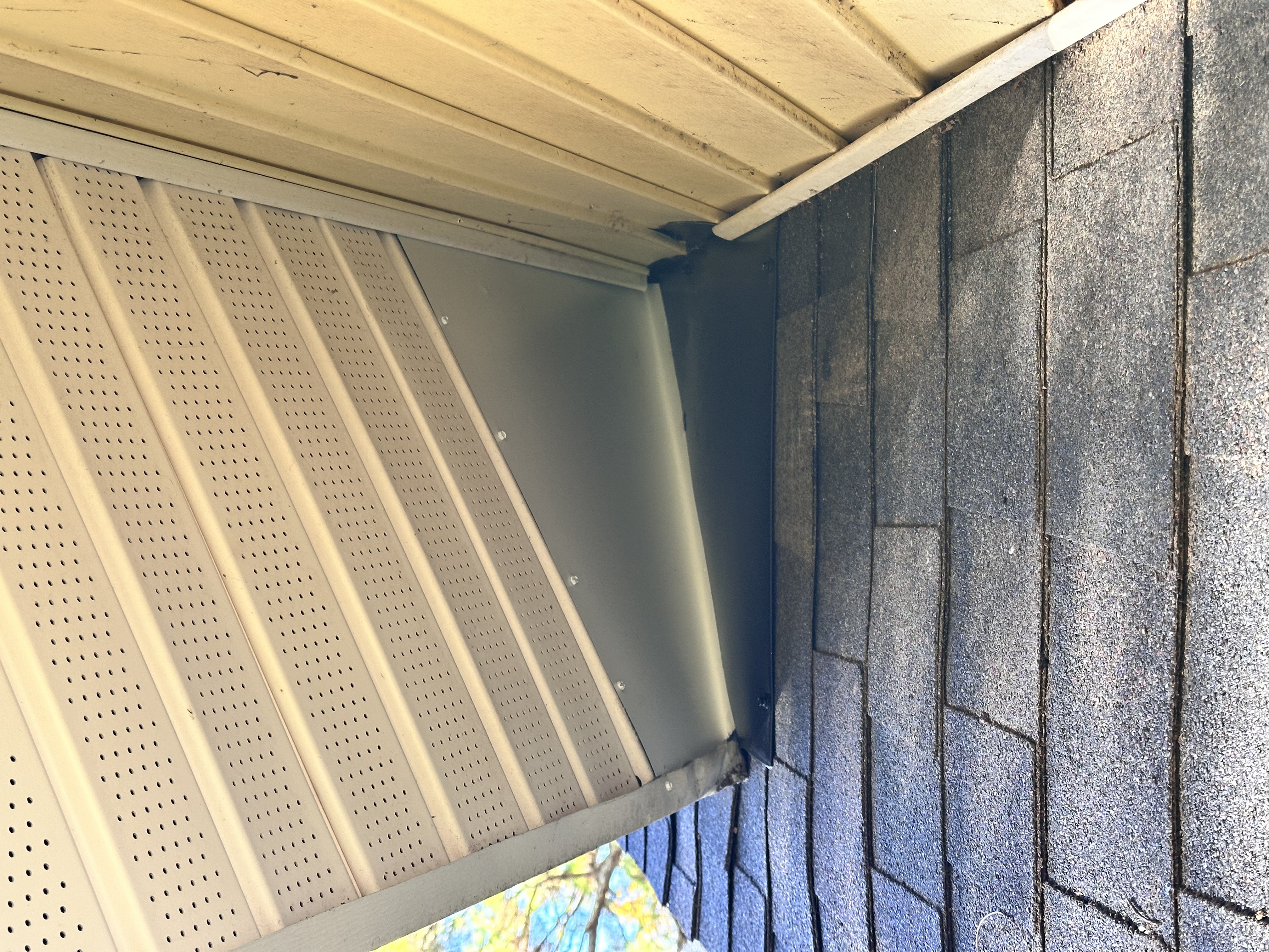 Soffit and fascia repair